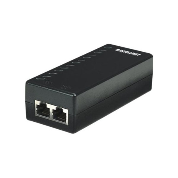 Intellinet Power over Ethernet (PoE) Injector, 1 Port, 48 V DC, IEEE 802.3af Compliant - strömtillförsel - 15.4 Watt