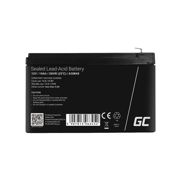 Green Cell batteri - Bly-syra