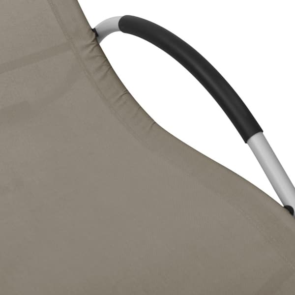 Solsäng textilen taupe och grå