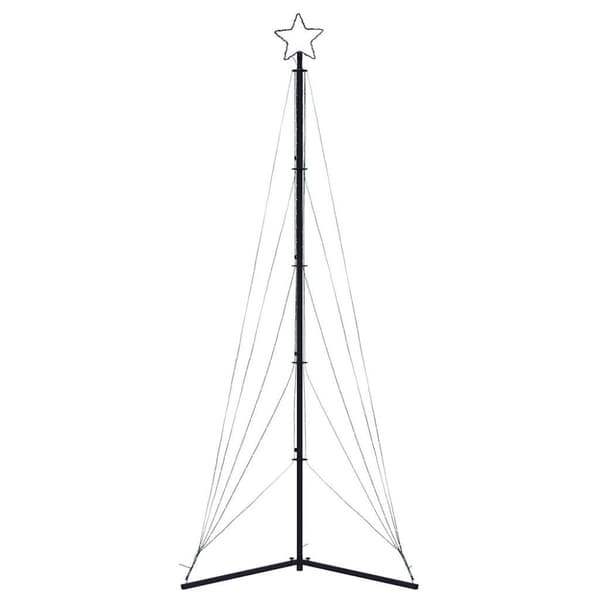 LED julgran 525 LEDs varmvit 302 cm