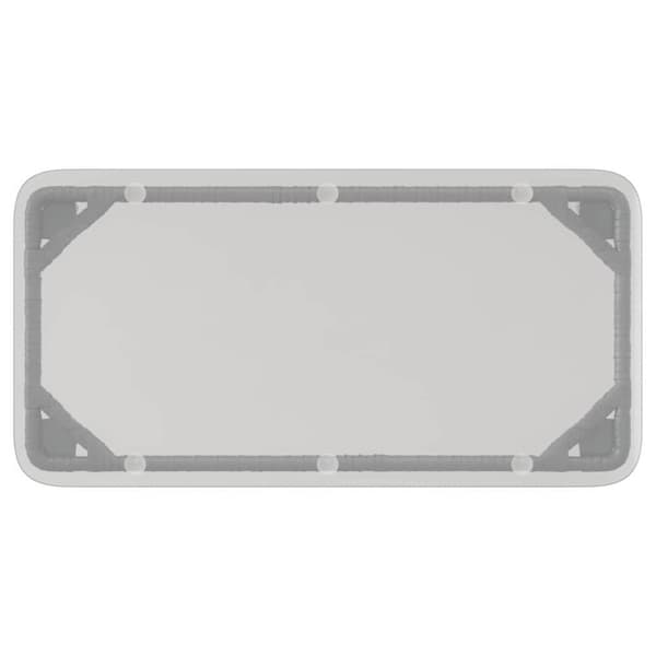 Trädgårdsmöbelset 4 pcs Svart och Anthracit konstrotting