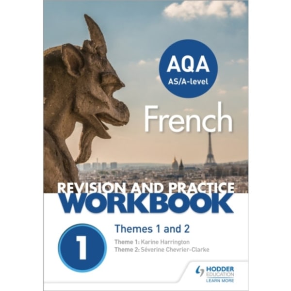 AQA A-level French Revision and Practice Workbook: Themes 1 and 2 (häftad, eng)