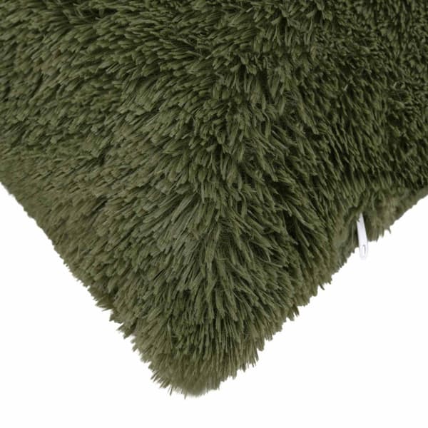 Kudde med kudde HEERLEN 6 st Grön PV Fleece