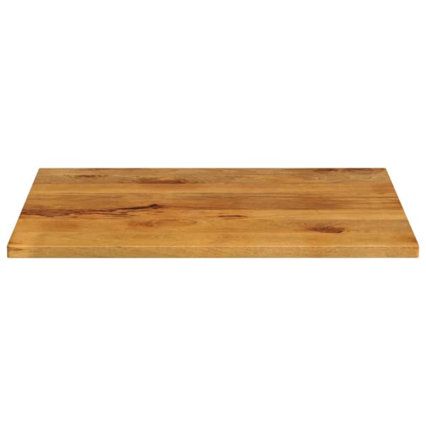 Bordsskiva 90x80x2,5 cm rektangulär massivt mango-trä