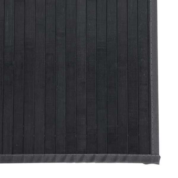 Matta rektangulär grå 60x300 cm bambu