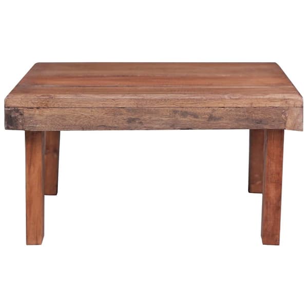 Soffbord 60x45x23 cm massivt mahognyträ