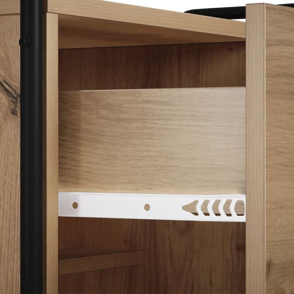 Sideboard Artisan-ek 97 x 33 x 81 cm Konstruerat trä