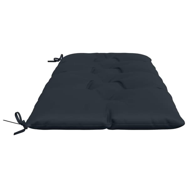 Bänk Kuddar VIANEN 2 st 100% Polyester Mörkblå 150 x 60 x 12 cm