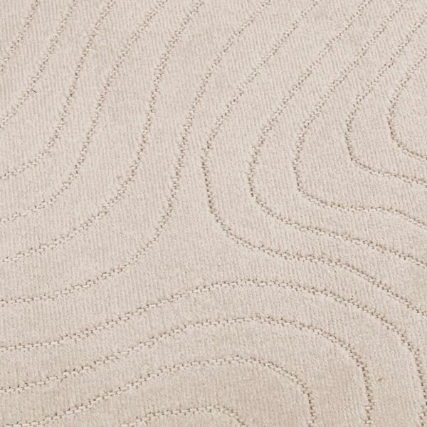 Inomhus och utomhus matta PALMERAS Beige 200 x 200 cm Polyester