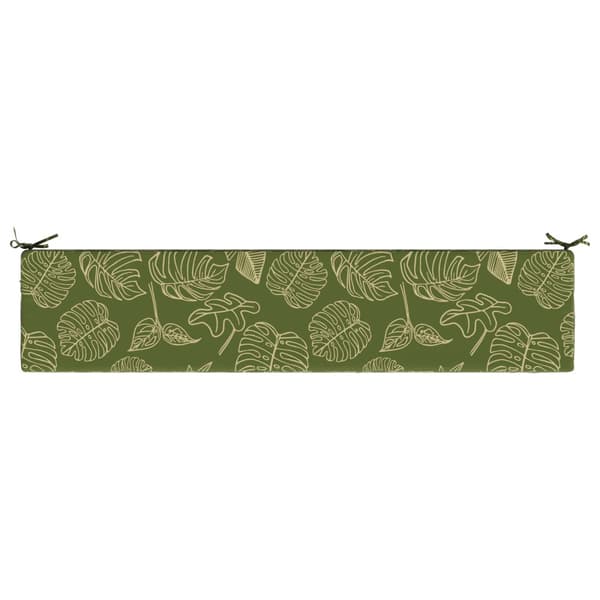 2-delade Bänk Kuddar SOEST 2 st 100% Polyester Bladdesign