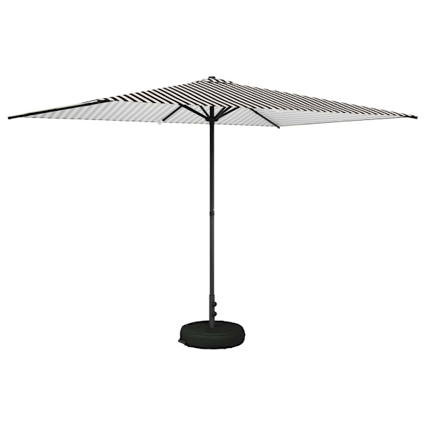 Trädgårdsparasol 200 x 300 cm Polyester Rektangulär