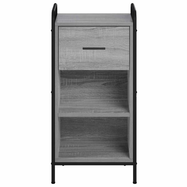 Sideboard Grå Sonoma 97 x 33 x 81 cm Konstruerat trä