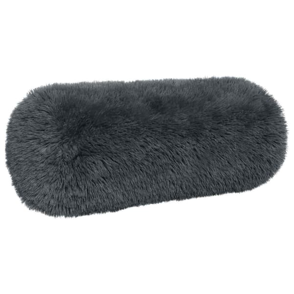 Kudde med kudde HEERLEN 2 st Antracit PV Fleece