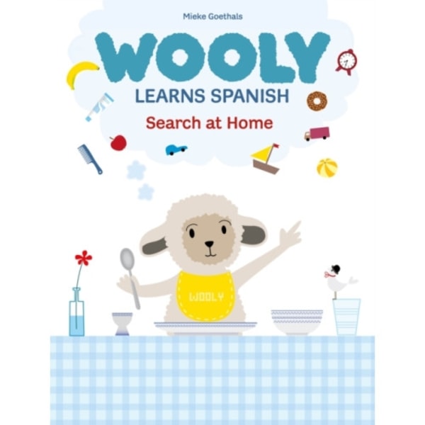 Wooly Learns Spanish. Search at home (inbunden, eng)