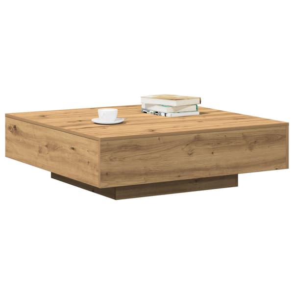 Kaffeebord Artisan Ek 100 x 100 x 31 cm
