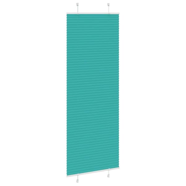 Plisserad persienn bensingrön 70x200 cm tyg bredd 69,4 cm