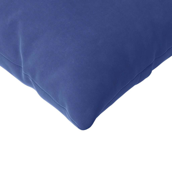 Sofakuddar 2 pcs Polisblå 200 x 40 cm Kordread tyg