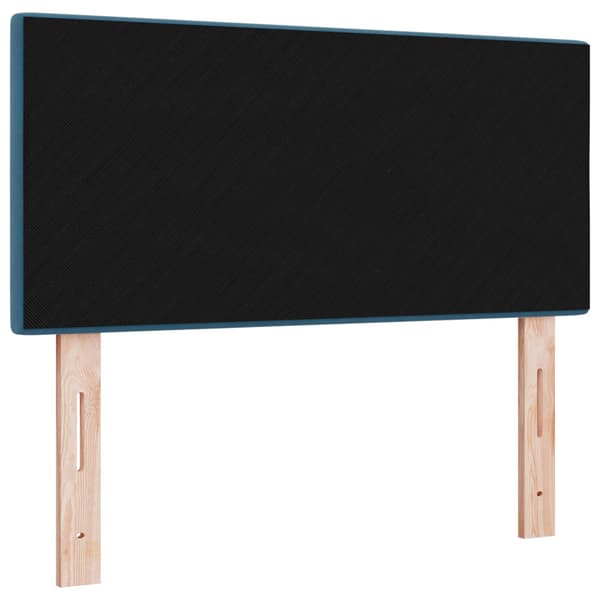 Huvudgavel Mörkblå 90 cm Sammet