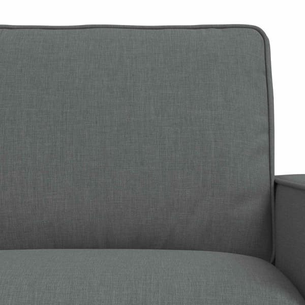Soffset 2 pcs Mörkgrå 182 x 80 x 82 cm tyg