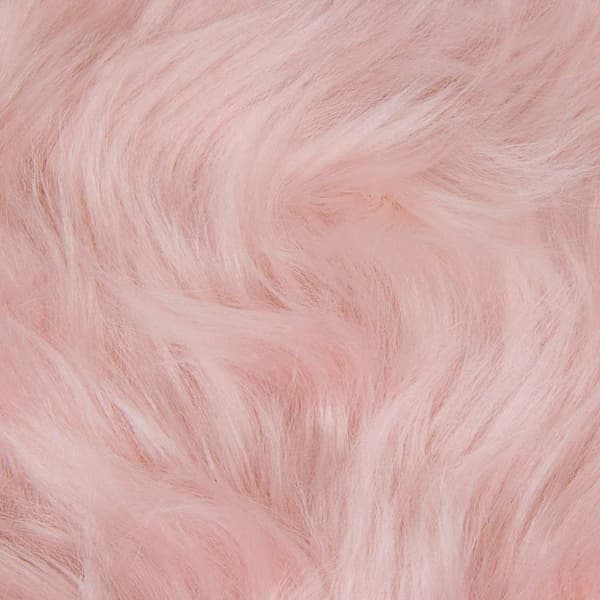 Fuskfäll matta TAFALLA Rosa 120 x 170 cm Polyester