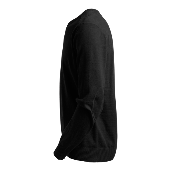 Fitzroy Round Neck Pullover Black Male
