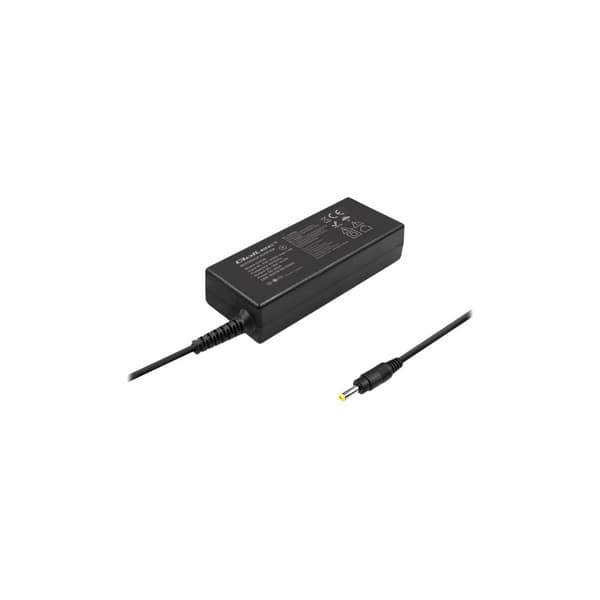 Qoltec Monolith - strömadapter - 19 V, 3,42 A, 4,0 * 1,7, strömkabel - 65 Watt