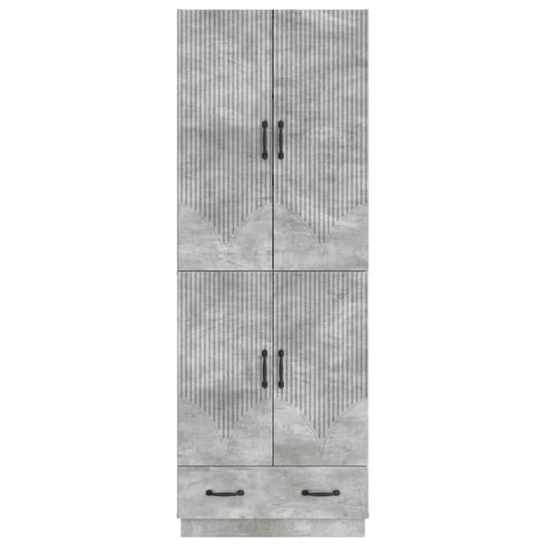 Skåpset 2 pcs Konstruerat trä