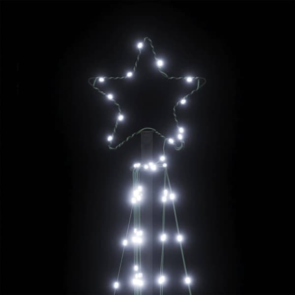LED julgran 339 LEDs kallvit 187 cm