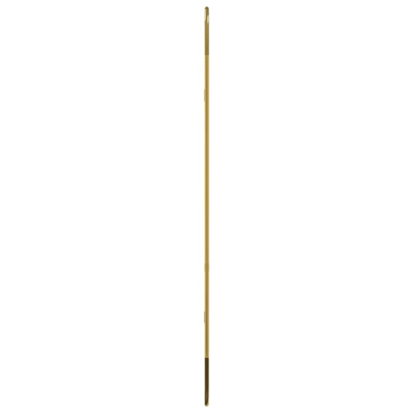 Väggspegel guld 80x35 cm oval
