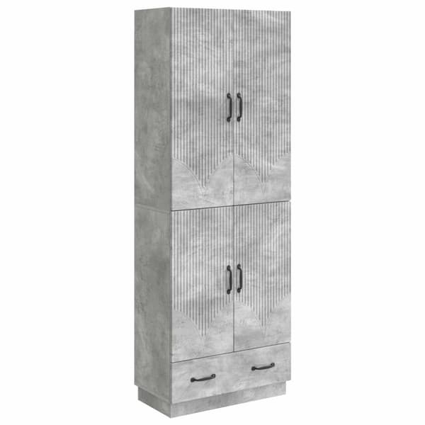 Skåpset 2 pcs Konstruerat trä