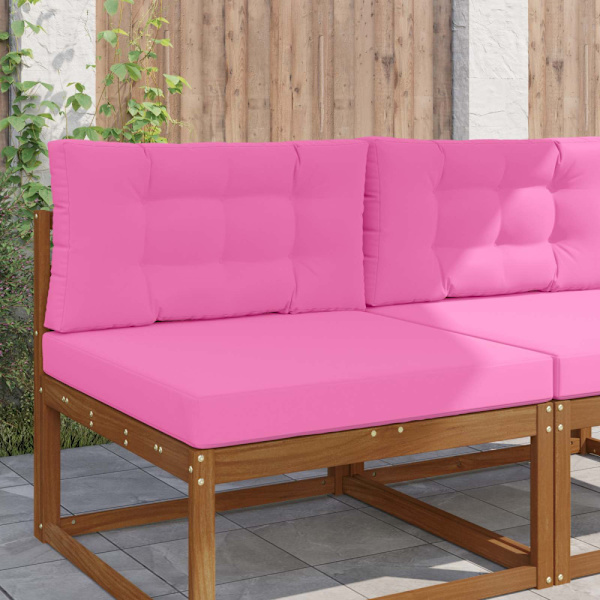 Utomhus Soffa Kudde 2 pcs Rosa Polyester