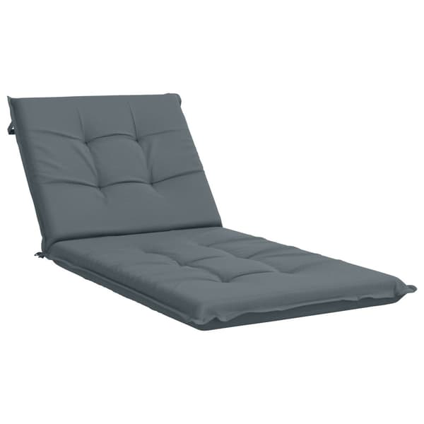 Solstol Kudde GEMERT 100% Polyester Blå 190 x 70 x 9 cm