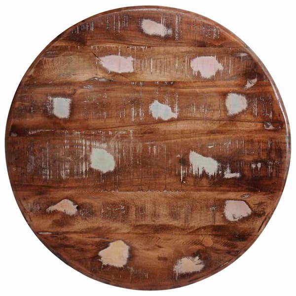 Nesting Kaffe Bord 2 pcs Flerfärgsdesign Massivt återvunnet trä