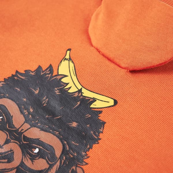 Tröja för barn mörk orange 92