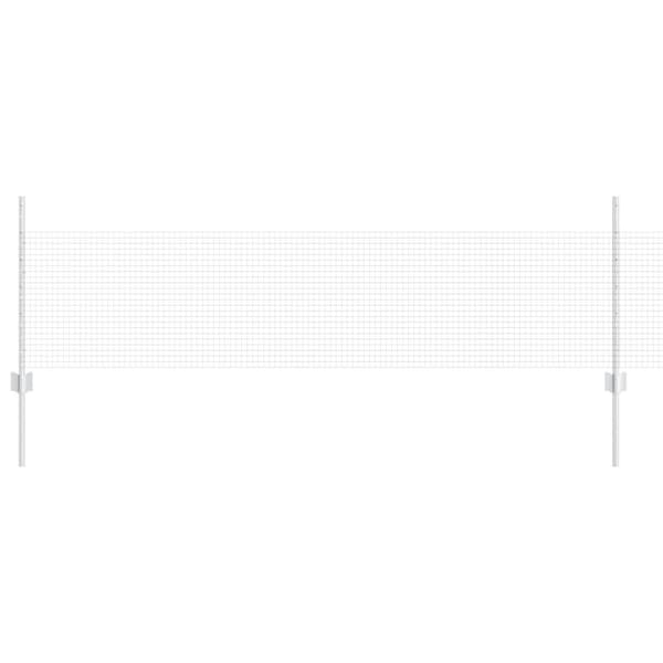 Stängsel med stolpe Silver 0,5 x 50 m Stål