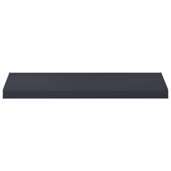 Fönsterbräda Anthracit med träådring 80 x 50 x 4,5 cm PVC