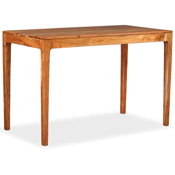 Matbord massivt trä 118x60x76 cm