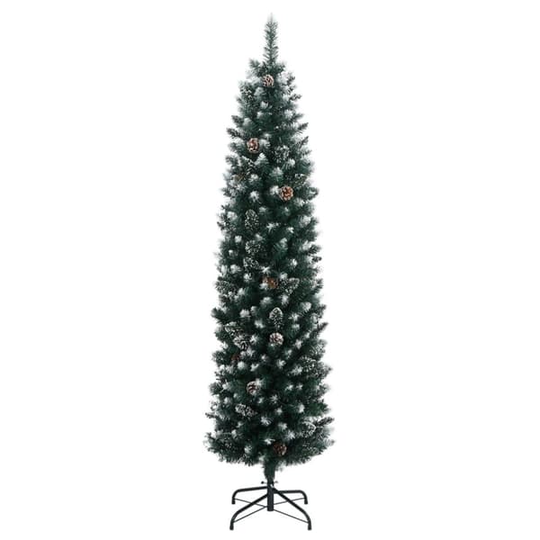 Plastgran smal 300 LEDs 240 cm