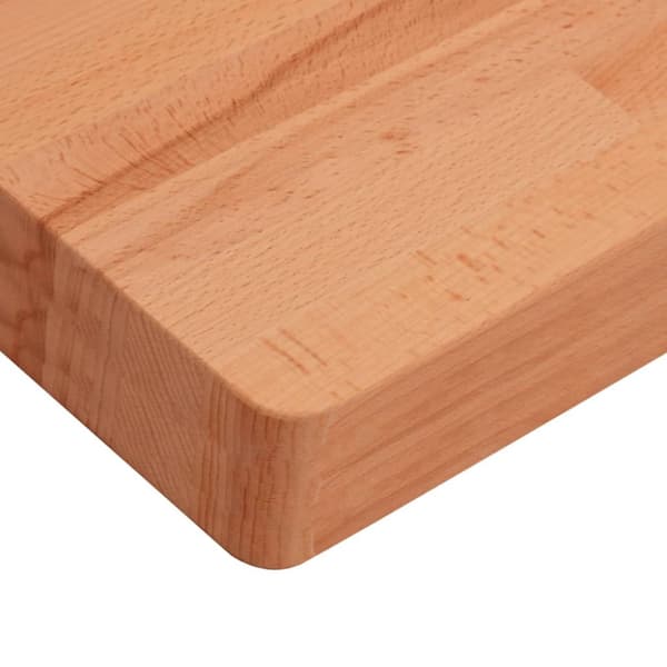 Bordsskiva 60x40x4 cm rektangulär massivt bokträ