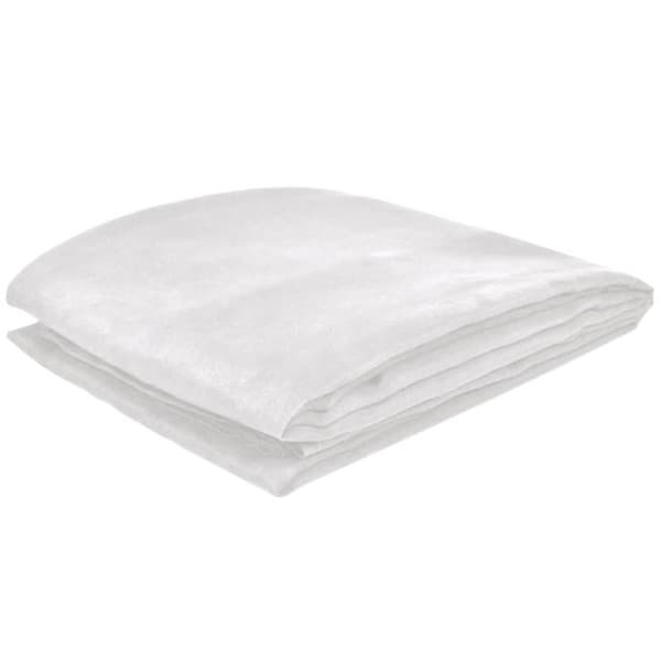 Sofföverdrag i micromocka 270 x 350 cm gräddvit