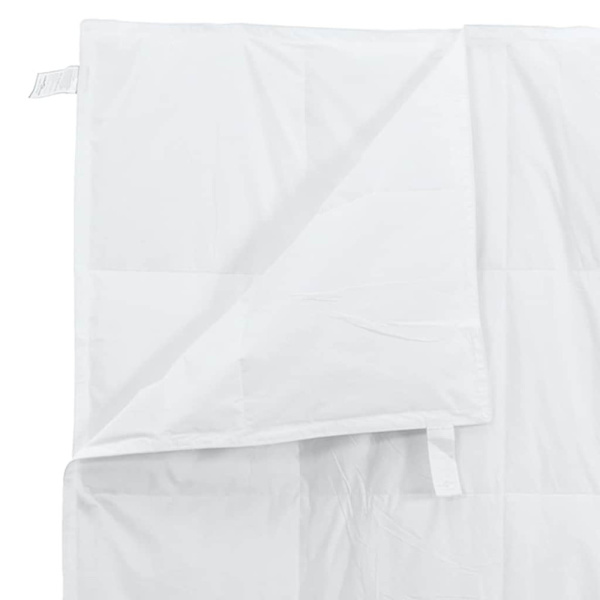 Täckeset med kudde 3 pcs Vit Dunfjäder