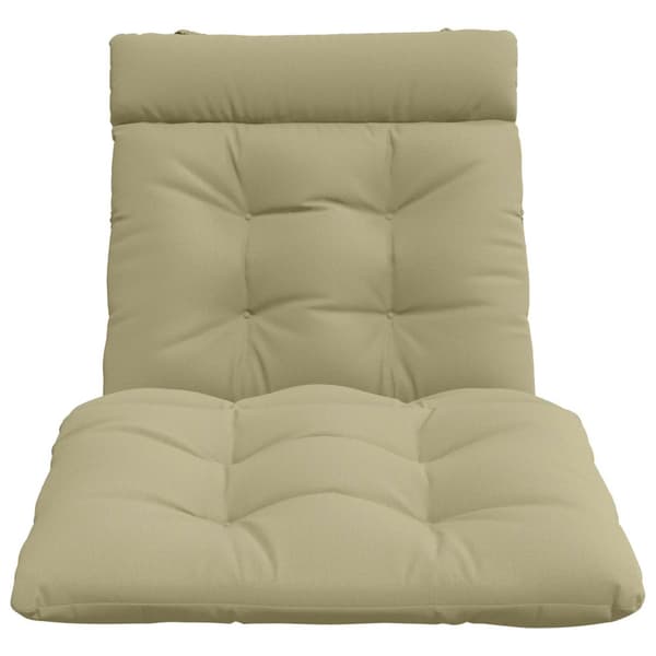 Solstol Kudde VIANEN 100% Polyester Ljusgrön 200 x 70 x 8 cm