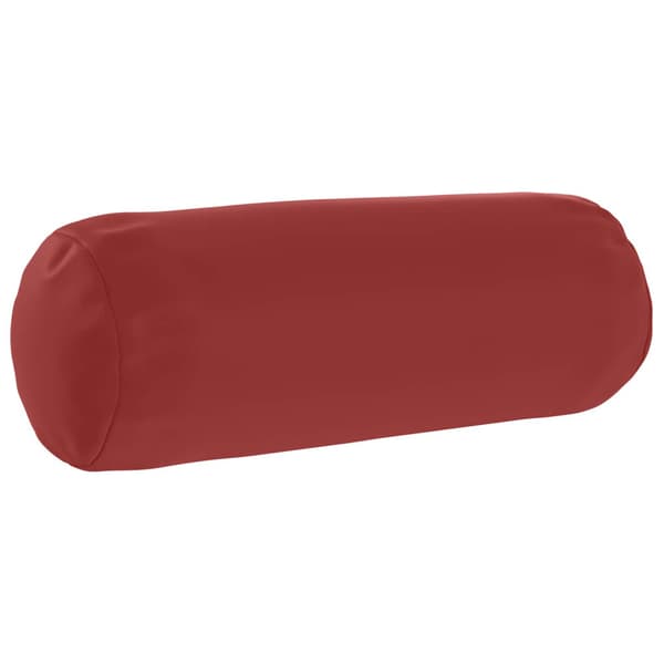 Kuddöverdrag 6 st HEERLEN Vinröd Ø 15 x 40 cm Polyester