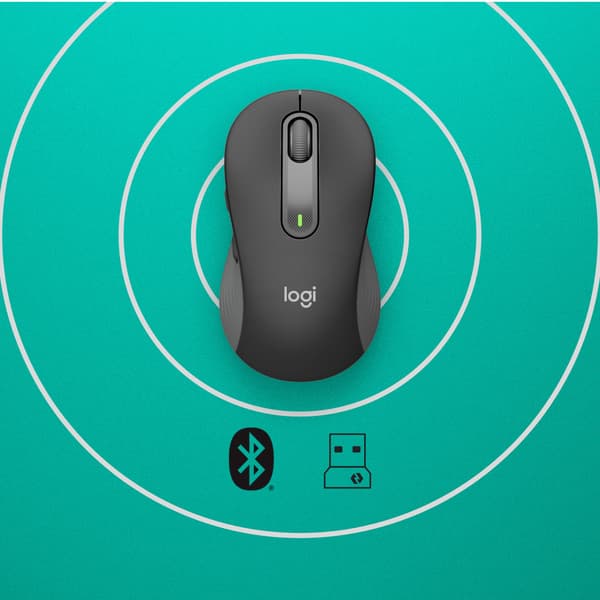 Logitech Signature M650 datormöss högerhand Trådlös RF + Bluetooth Optisk 2000 DPI