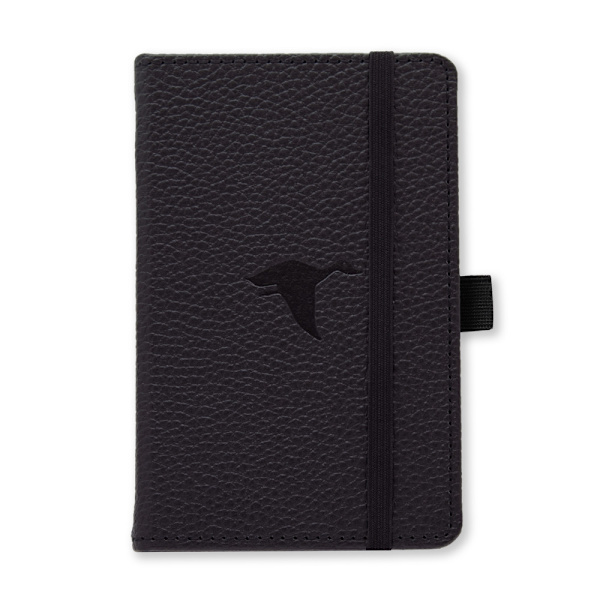 Dingbats* Wildlife A6 Pocket Graph - Black Duck Notebook