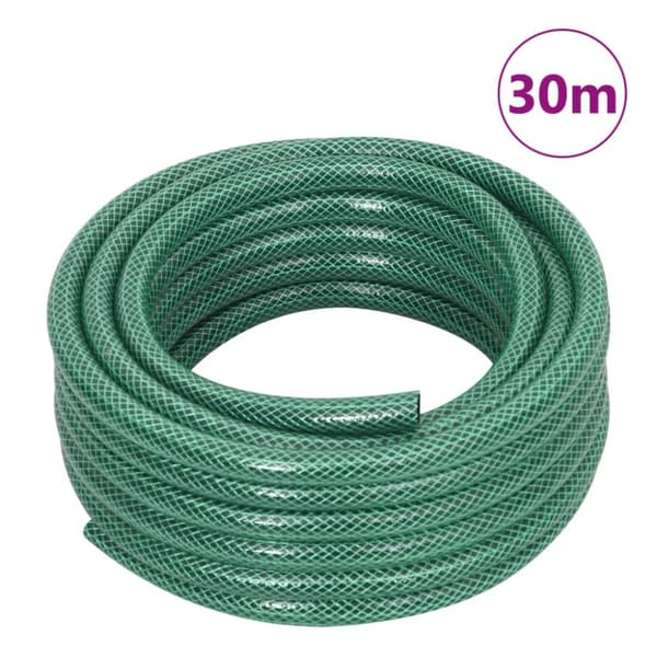 Trädgårdsslang grön 0,5" 30 m PVC