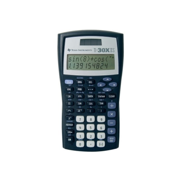 Texas Instruments TI-30X IIS - vetenskaplig kalkylator Svart