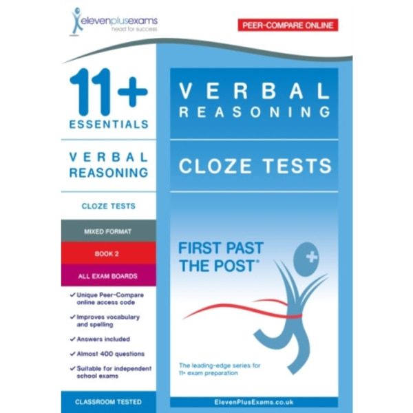 11+ Essentials Verbal Reasoning: Cloze Tests Book 2 (häftad, eng)