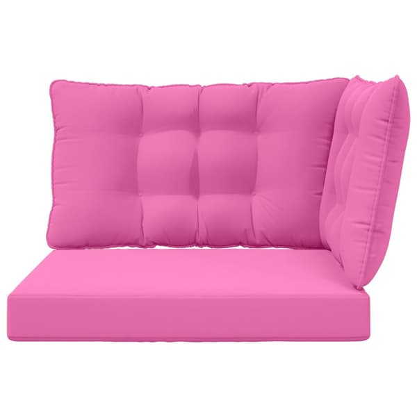 Utomhus Soffa Kudde 3 pcs Rosa Polyester
