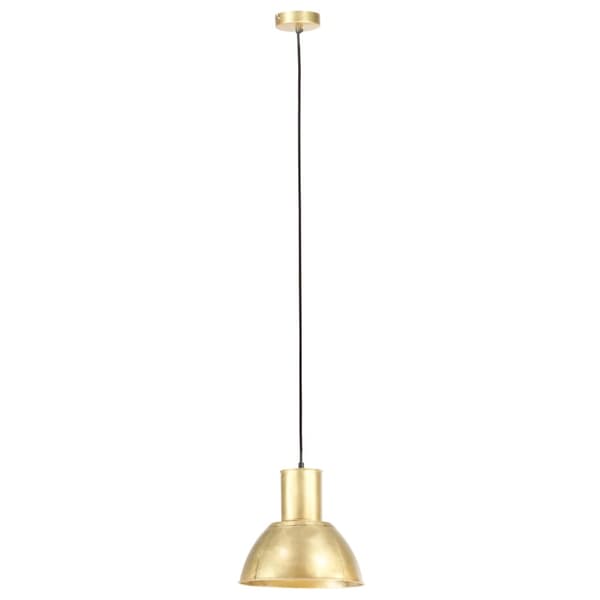 Hänglampa 25 W mässing rund 28,5 cm E27